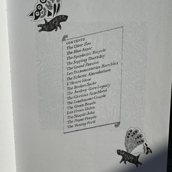 Edward Gorey, Amphigorey Also Hardback Book 2002 Gothic Barns & Noble - Picture 8 of 12